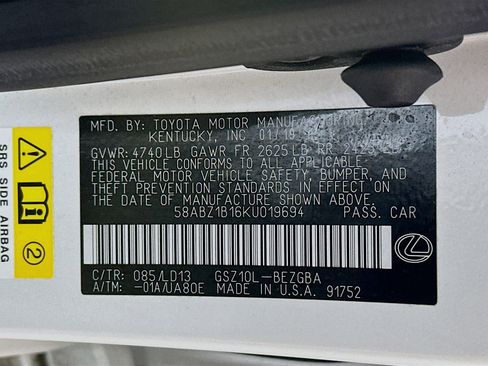 Used 2019 Lexus ES 350 image 30