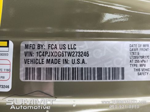 New 2026 Jeep Wrangler Unlimited Sport AWD/4WD image 62