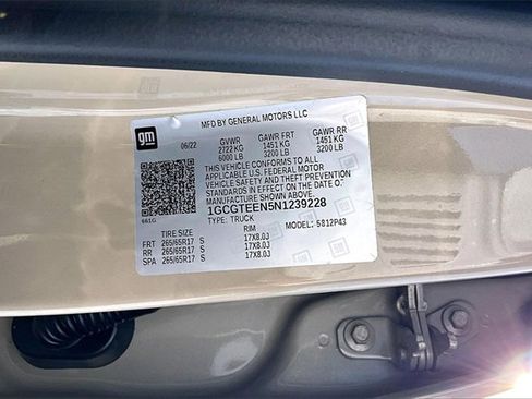 Used 2022 Chevrolet Colorado ZR2 w/ ZR2 Dusk Special Edition image 34