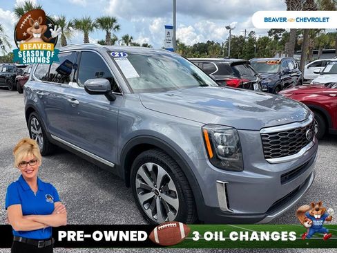 Used 2021 Kia Telluride EX w/ EX Premium Package AWD/4WD image 9