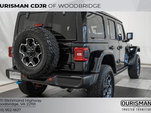 Used 2022 Jeep Wrangler Unlimited Rubicon 4xe w/ Cold Weather Group image 5