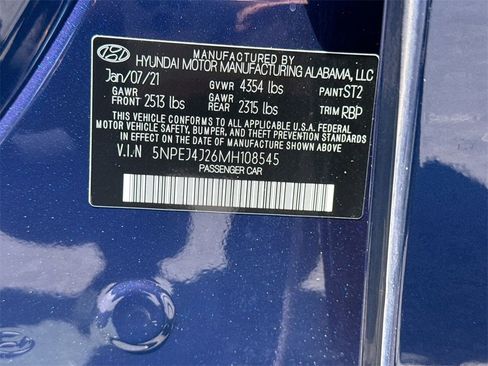 Used 2021 Hyundai Sonata SEL Plus image 27