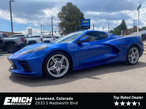 Used 2021 Chevrolet Corvette Stingray Preferred Conv w/ Z51 Performance Package RWD image 1
