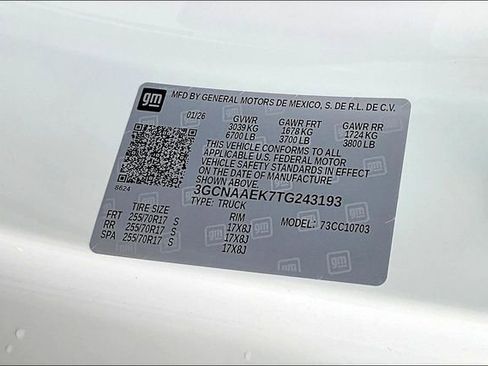 New 2026 Chevrolet Silverado 1500 W/T RWD image 8