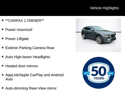 Used 2024 MAZDA CX-5 AWD 2.5 S w/ Premium Package image 9