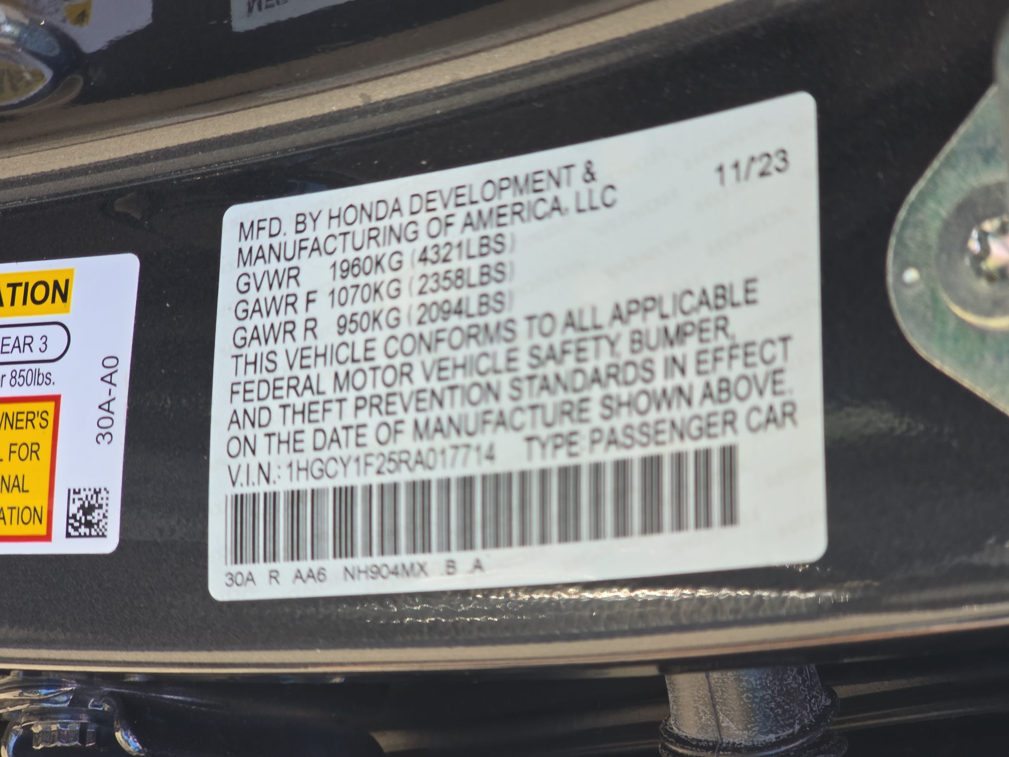 Used 2024 Honda Accord LX image 34
