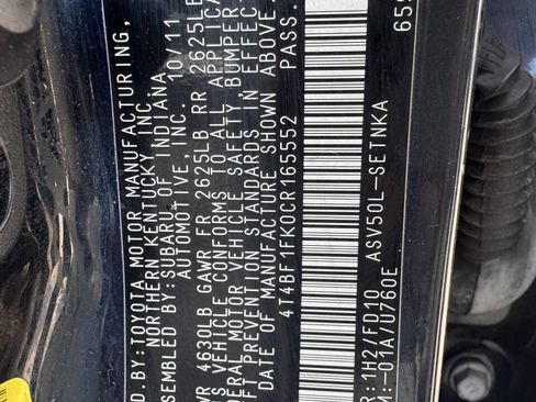 Used 2012 Toyota Camry LE image 48