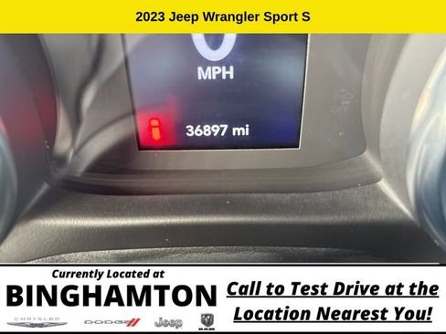 Used 2023 Jeep Wrangler Unlimited Sport AWD/4WD image 13