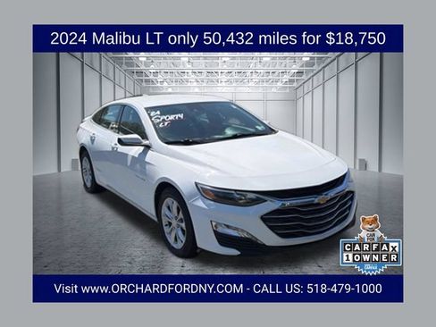Used 2024 Chevrolet Malibu LT FWD image 1