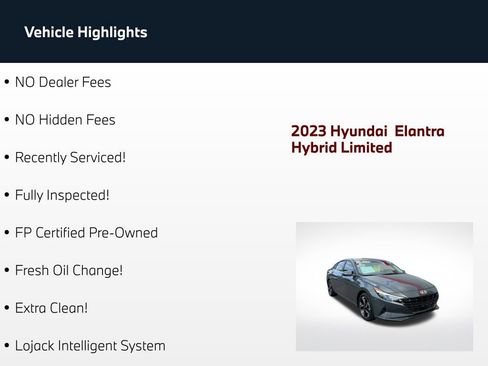 Used 2023 Hyundai Elantra Limited FWD image 3