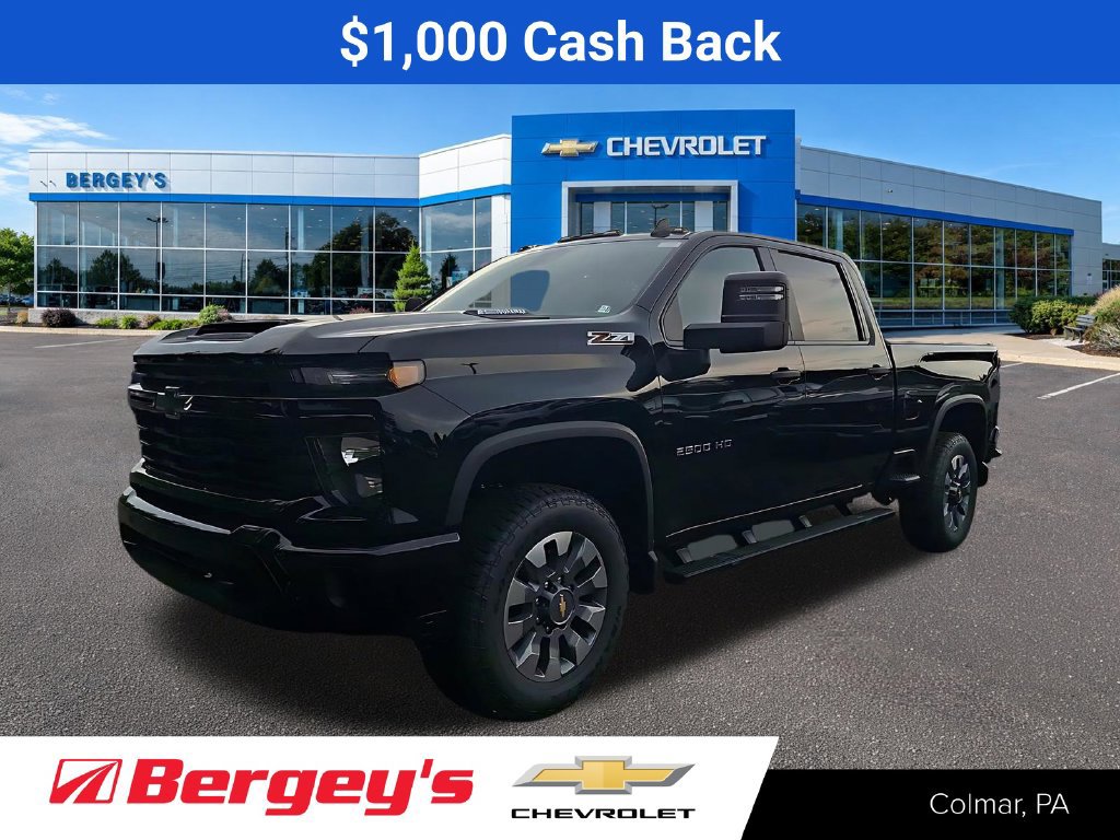New 2026 Chevrolet Silverado 2500 Custom w/ Custom Value Package AWD/4WD image 1