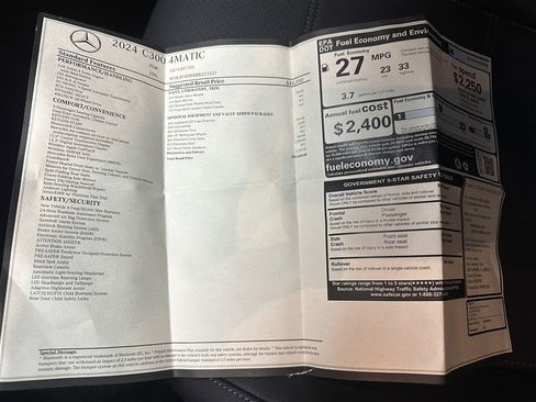 Used 2024 Mercedes-Benz C 300 300 4MATIC image 22