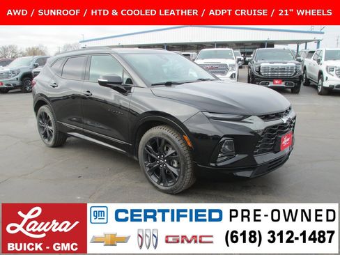 Certified 2021 Chevrolet Blazer RS w/ Enhanced Convenience Package image 1