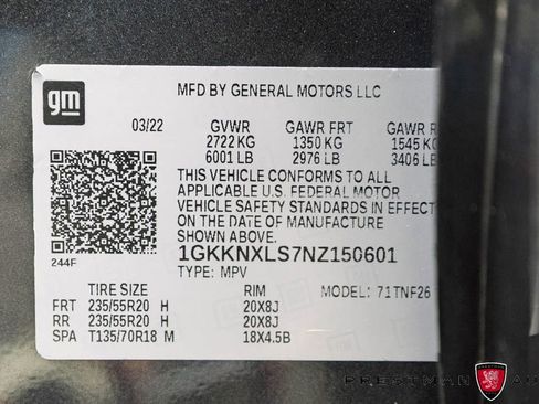 Used 2022 GMC Acadia Denali w/ Denali Technology Package AWD/4WD image 48