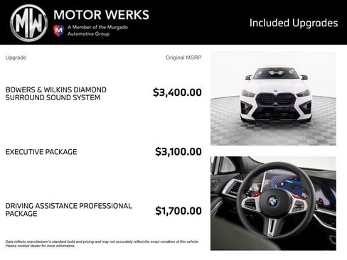New 2026 BMW X6 M Competition w/ Executive Package AWD/4WD image 4