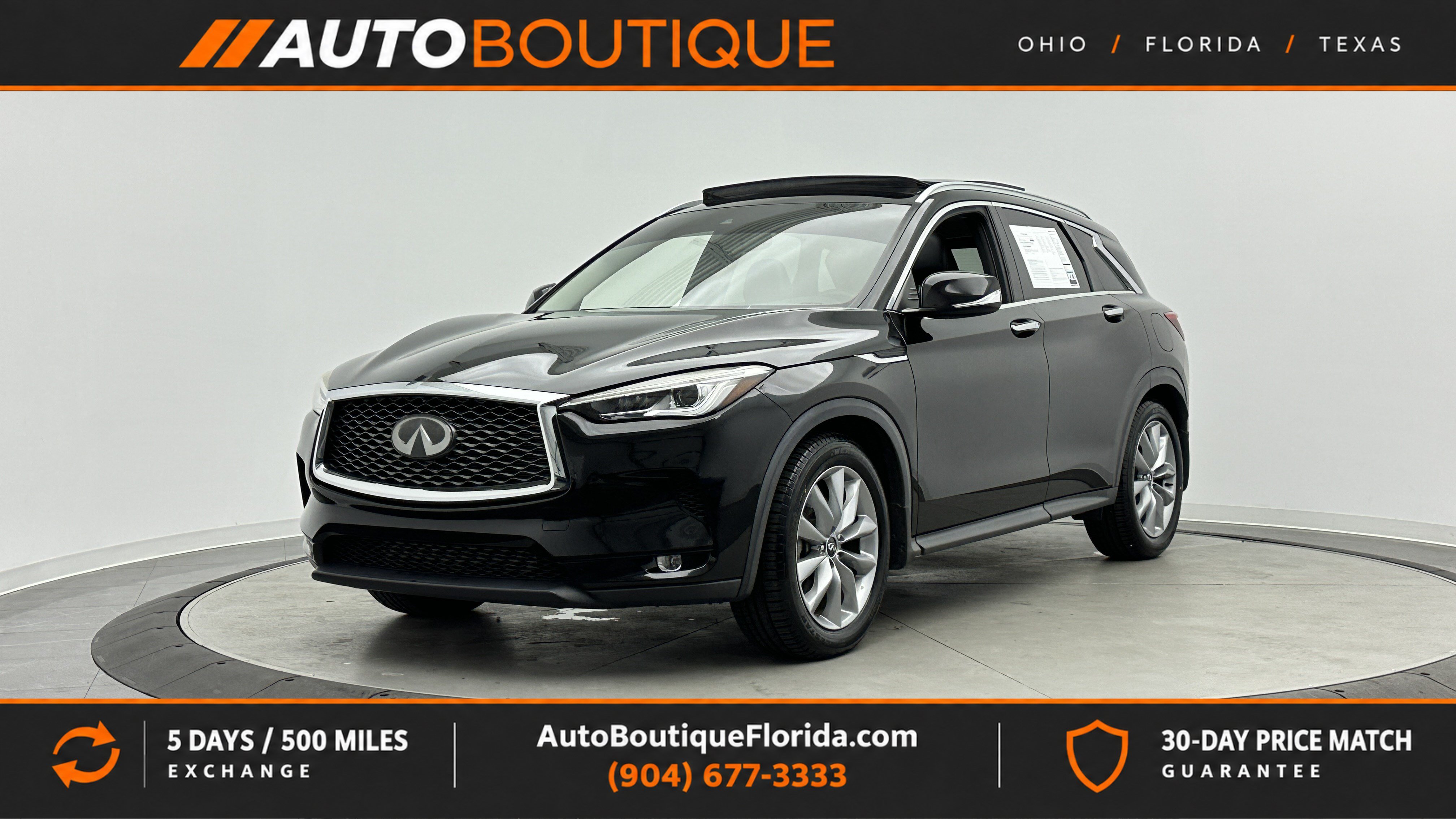 Used 2021 INFINITI QX50 Luxe FWD image 1