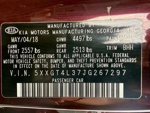 Used 2018 Kia Optima LX w/ 17" Alloy Wheels Package FWD image 25