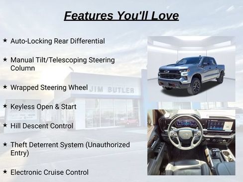 Used 2025 Chevrolet Silverado 1500 LT Trail Boss w/ Convenience Package II AWD/4WD image 34