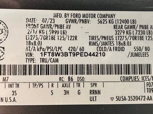 Used 2023 Ford F350 XLT w/ 360-Degree Camera Package AWD/4WD image 60