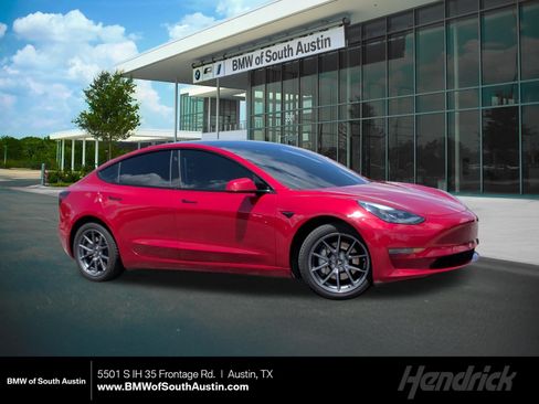 Used 2021 Tesla Model 3 Long Range AWD/4WD image 1