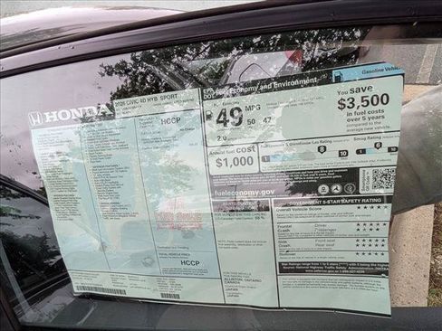 Certified 2026 Honda Civic FWD Hybrid Sedan image 17