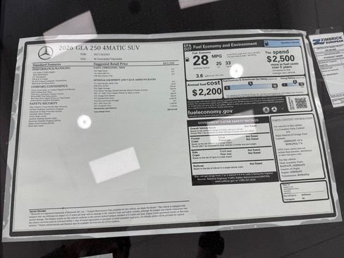 New 2026 Mercedes-Benz GLA 250 4MATIC image 4