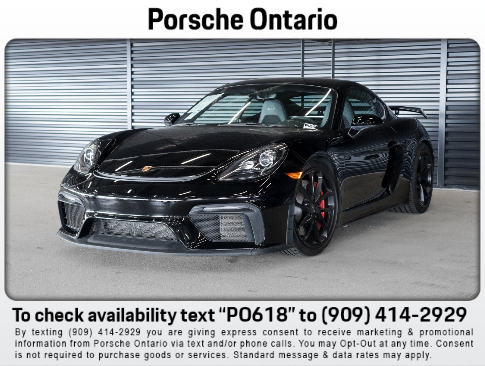 Used 2021 Porsche 718 Cayman GT4 RWD image 1