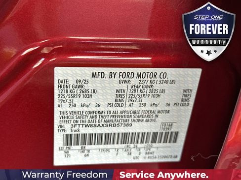 Used 2025 Ford Maverick Lariat w/ 4K Tow Package AWD/4WD image 39
