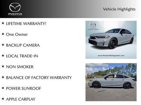 Used 2025 Honda Civic Sport image 2