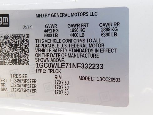 Used 2022 Chevrolet Silverado 2500 W/T w/ WT Fleet Convenience Package image 12