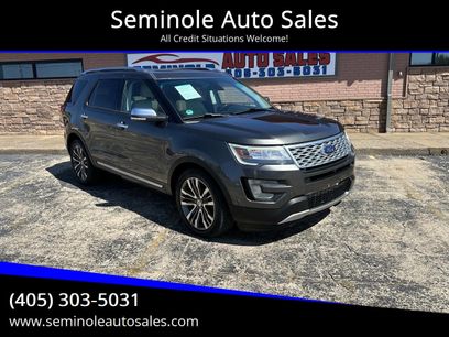 Used 2016 Ford Explorer Platinum