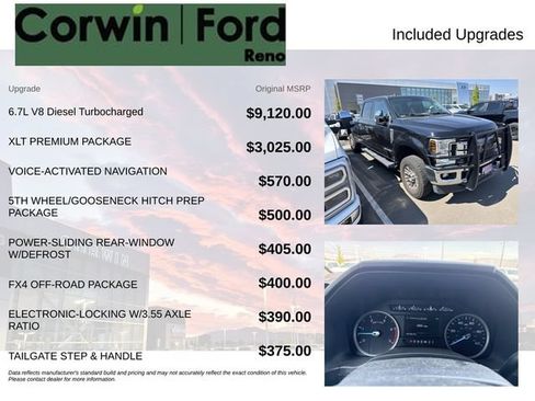 Used 2019 Ford F250 XLT w/ XLT Premium Package AWD/4WD image 3