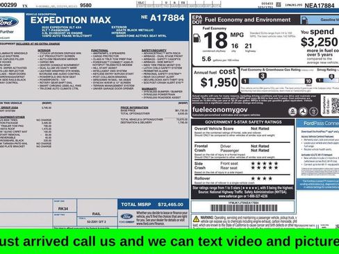 Used 2022 Ford Expedition Max XLT AWD/4WD image 1