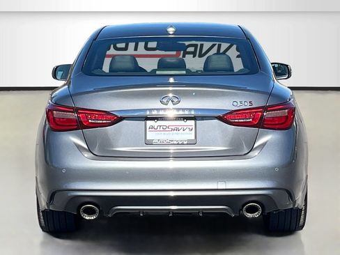 Used 2018 INFINITI Q50 Red Sport 400 w/ Cargo Package (L95) RWD image 6