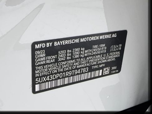 Used 2024 BMW X3 sDrive30i w/ Convenience Package RWD image 53
