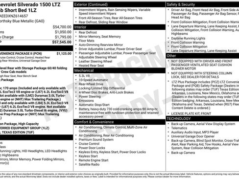 Used 2022 Chevrolet Silverado 1500 LTZ w/ LTZ Convenience Package II image 26