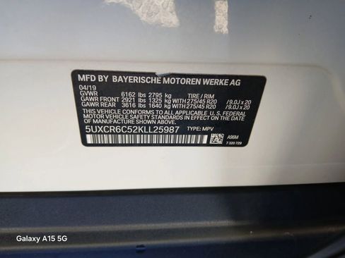 Used 2019 BMW X5 xDrive40i w/ Premium Package 2 image 10