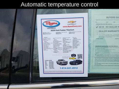 Used 2020 Ford Fusion Titanium image 12