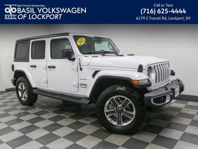 Used 2022 Jeep Wrangler Unlimited Sahara w/ LED Lighting Group