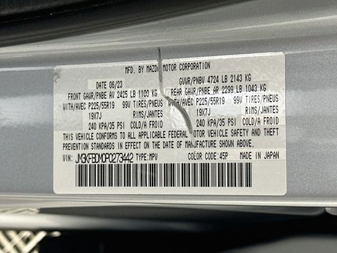 Used 2023 MAZDA CX-5 AWD 2.5 S w/ Premium Package image 12