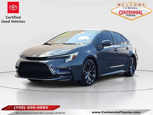 Certified 2025 Toyota Corolla SE w/ SE Premium Package FWD image 1