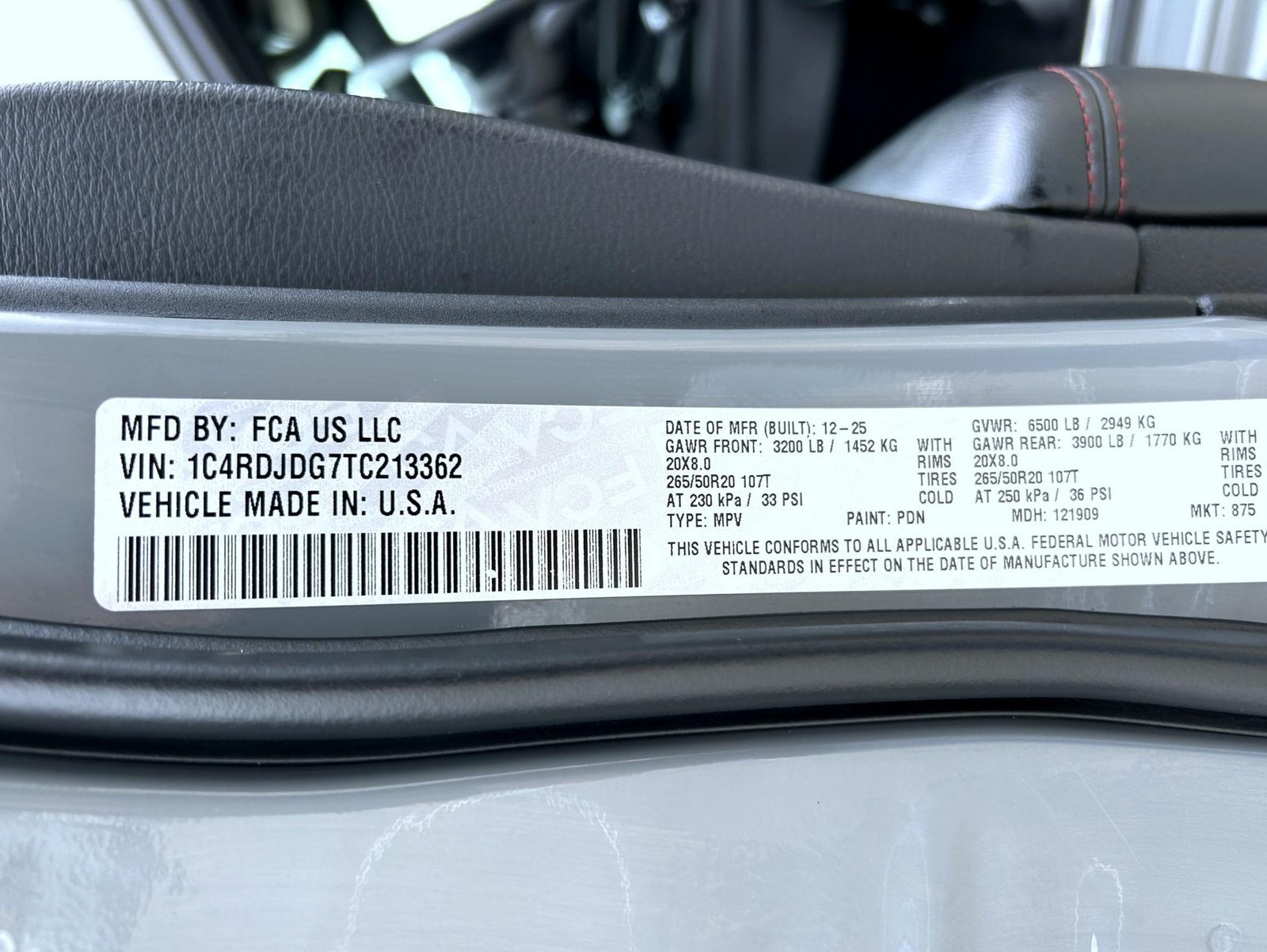 Used 2026 Dodge Durango GT AWD/4WD image 27