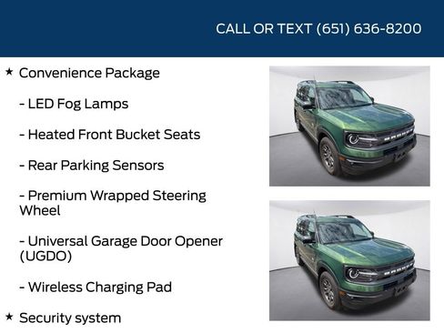 Used 2024 Ford Bronco Sport Big Bend w/ Convenience Package AWD/4WD image 9