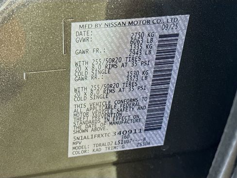 New 2026 INFINITI QX60 Luxe w/ Cargo Package image 44