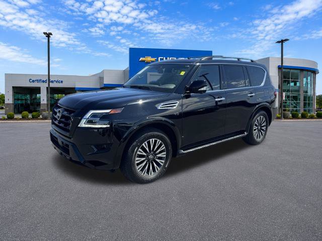 Used 2022 Nissan Armada SL w/ Midnight Edition Package AWD/4WD image 3