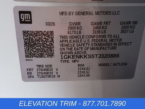 New 2026 GMC Acadia Elevation w/ Black Edition FWD image 31