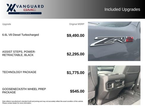 Used 2024 Chevrolet Silverado 2500 ZR2 w/ Technology Package AWD/4WD image 9