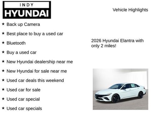 New 2026 Hyundai Elantra Sport FWD image 7