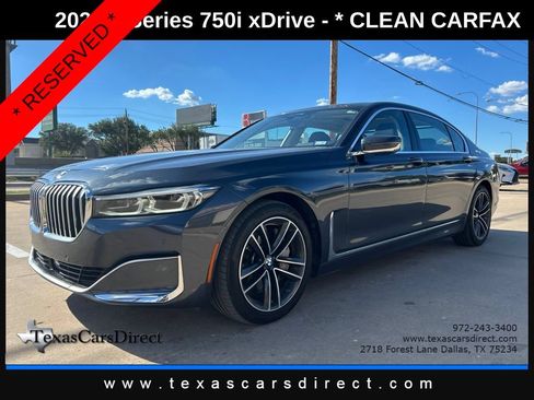 Used 2020 BMW 750i xDrive AWD/4WD image 1