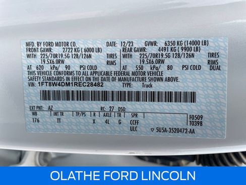 Certified 2024 Ford F450 Limited w/ FX4 Off-Road Package AWD/4WD image 23
